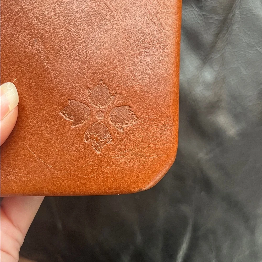 Patricia Nash brown Leather Wristlet - Picture 10 of 14